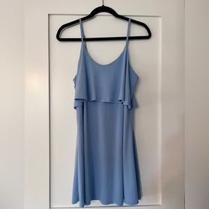Express Light Blue Mini Dress Size Small/P